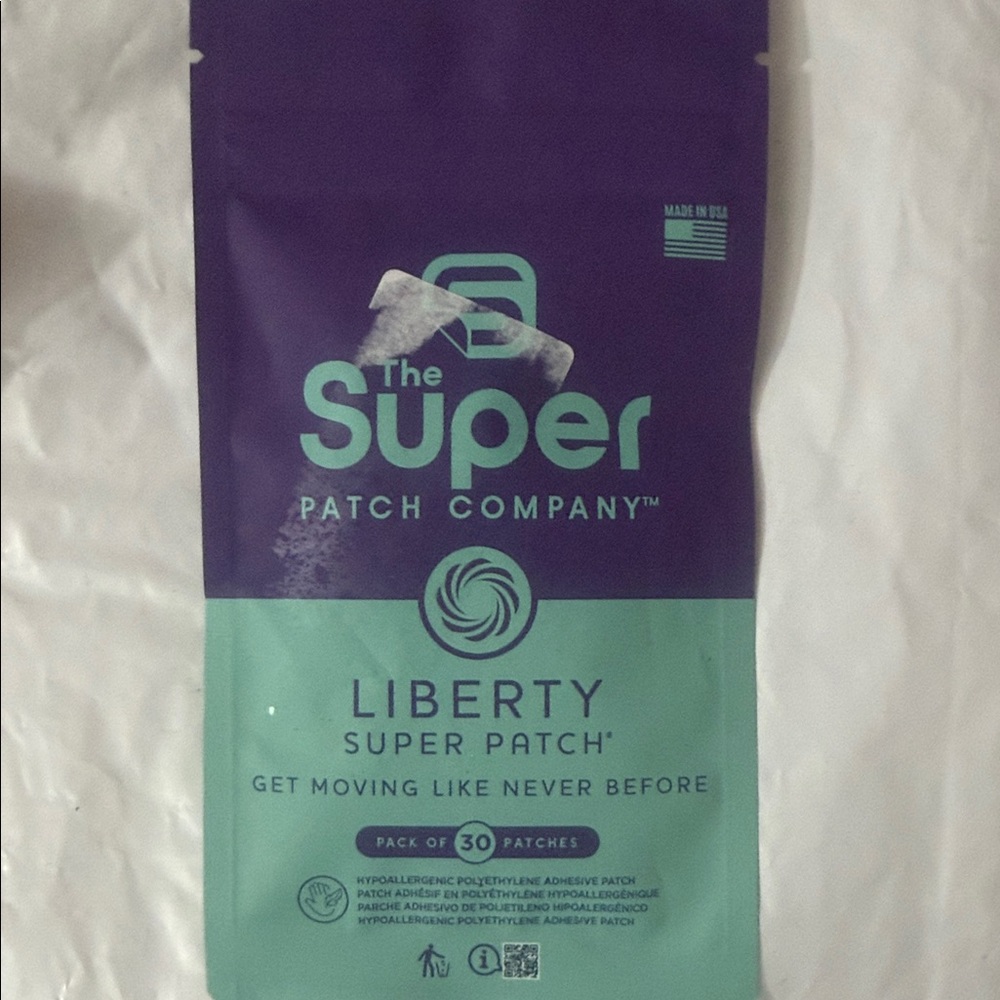 Liberty Super Patch – Teal & Purple